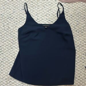 Banana republic navy blouse